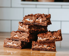PB Mallow Krunch Brownies