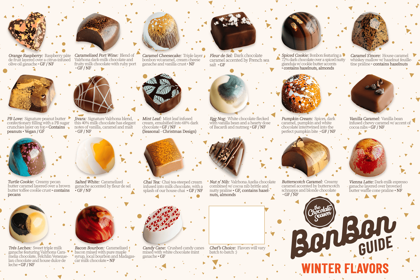 60 Piece Artisan Chocolates