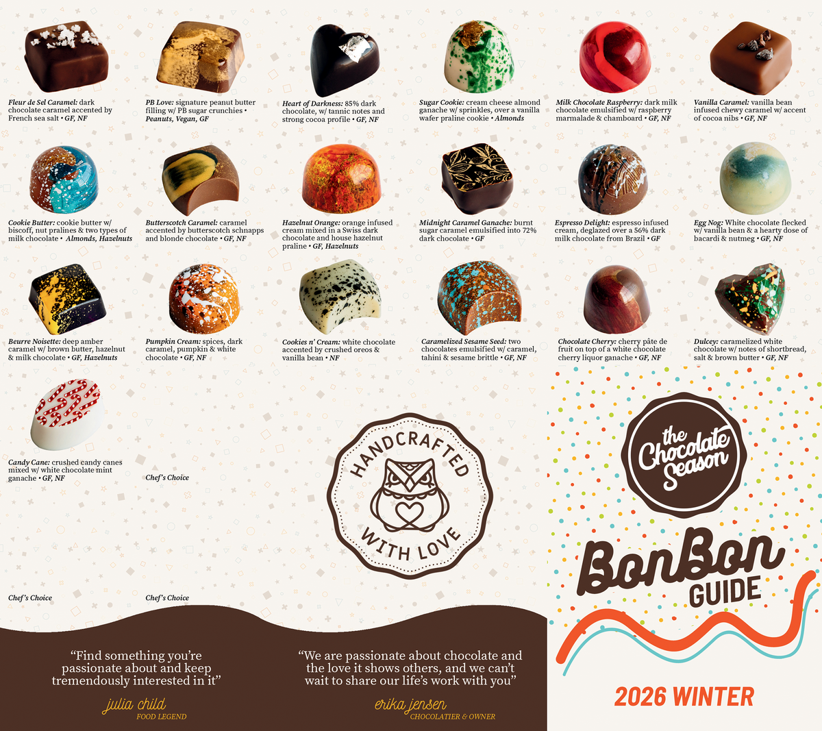 2 Piece Gourmet BonBons