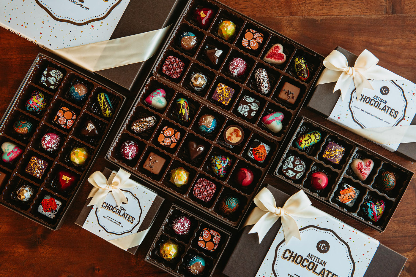 California Chocolates 60 Piece Artisan Chocolates – The Chocolate Season