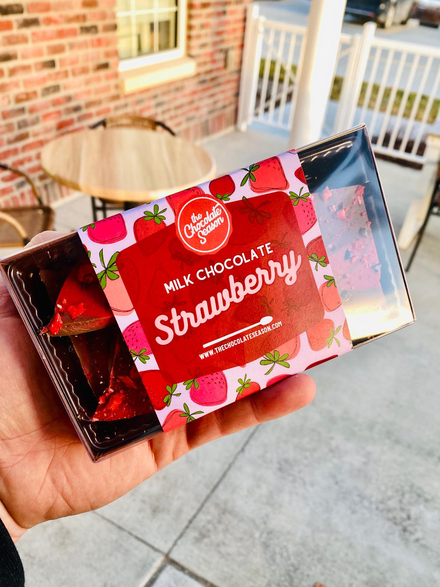 Chocolate Strawberry Bark
