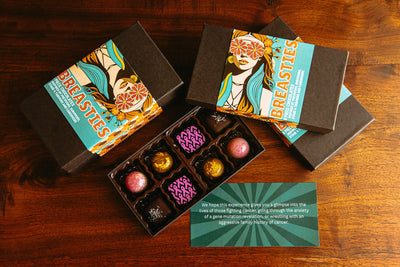 Breasties 8-piece Artisan Chocolates