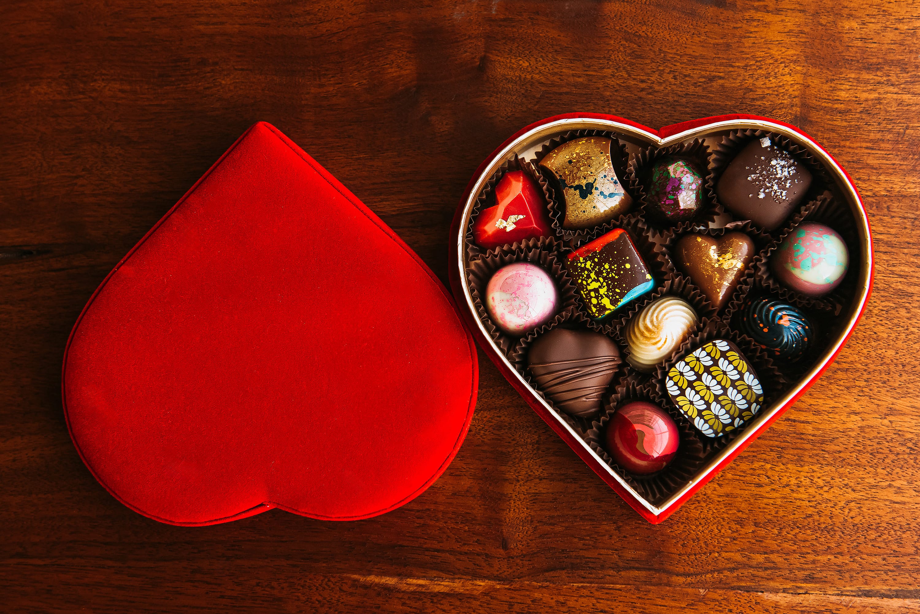 Velvet Heart Box