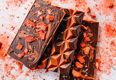 Strawberry Dark Chocolate Bar