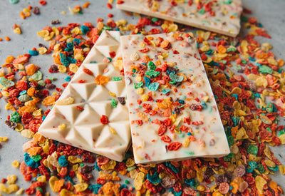 Fruity Pebbles & Pop Rocks Chocolate Bar