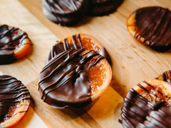 Chocolate Dipped Orange Slices