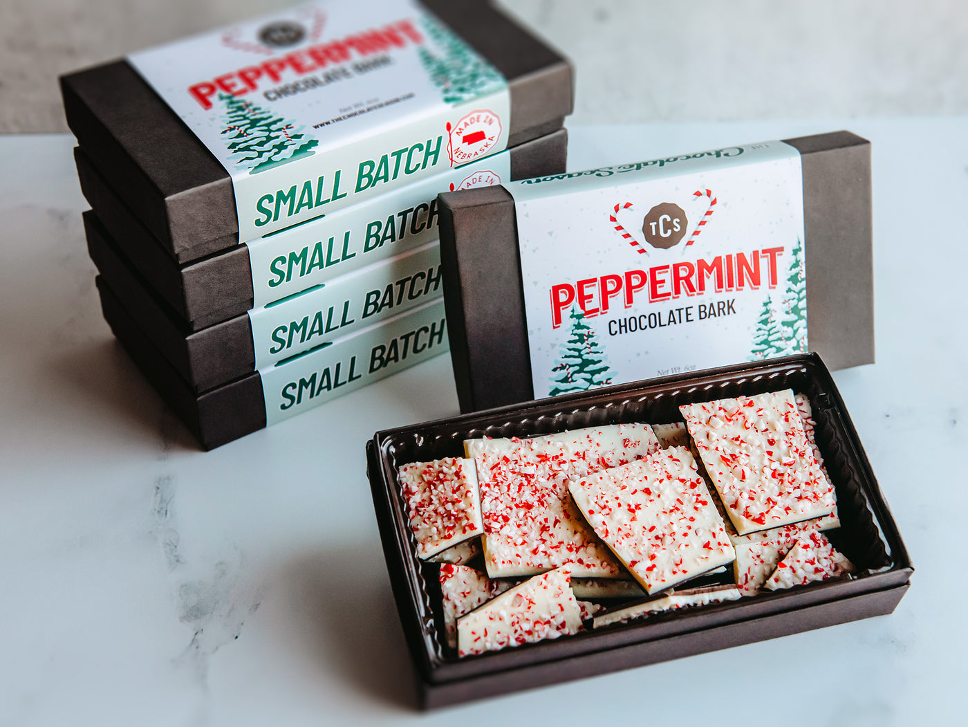 Peppermint Chocolate Bark