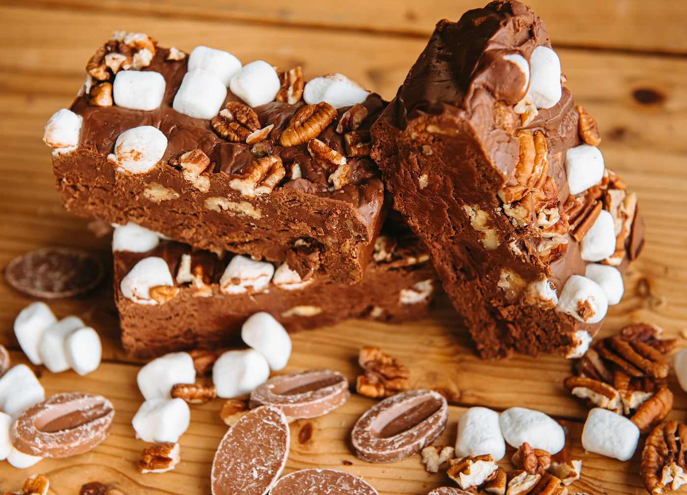 Rocky Road Fudge