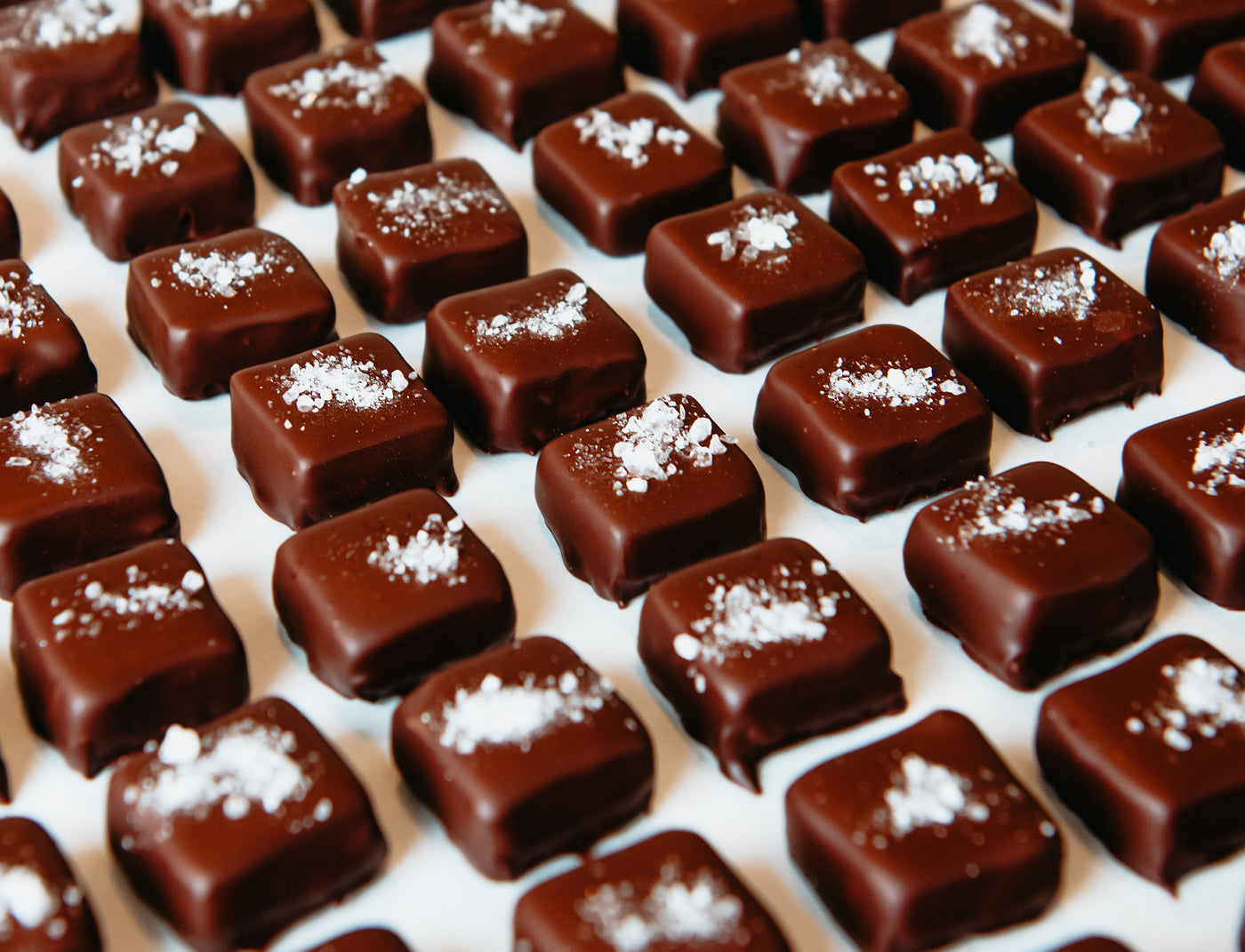 Chocolate Sea Salt Caramels